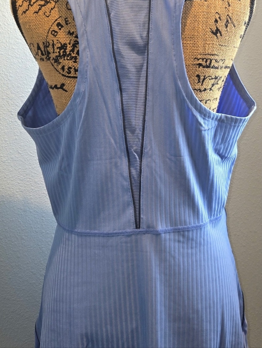 The Nike Court Slam US OPEN Dri-FIT Tennis Dress in blue, size XLarge, - Picture 3 of 4